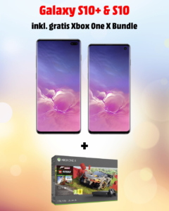 Samsung Galaxy S10+ und S10 inkl. gratis Xbox One X Bundle