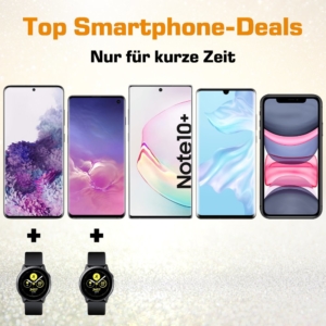 Top Smartphone-Deals zum absoluten Bestpreis